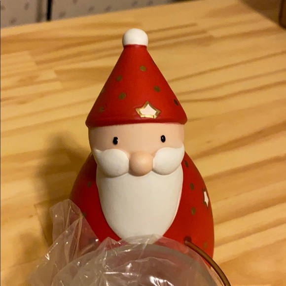 NWT PartyLight Ceramic Santa votive holder . - Picture 2 of 8